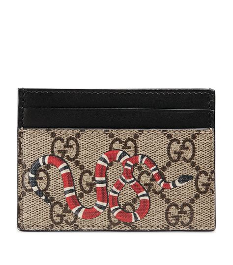 gucci card holder kingsnake